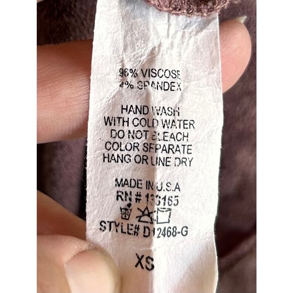 Altar’d State Women's Open Back Tank Top Sleeveless Preppy Mauve Pink Size XS‎ - Picture 10 of 10